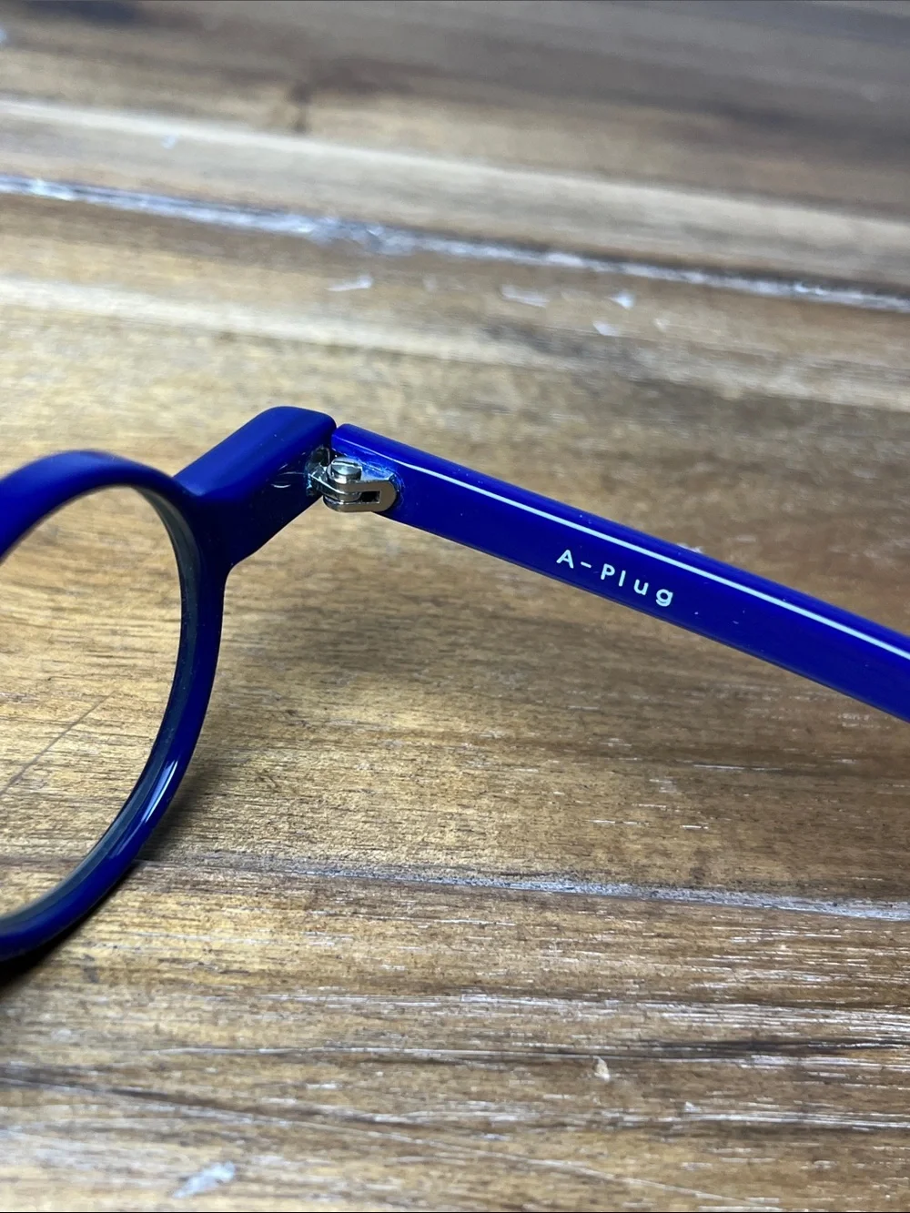Readers funky  bifocal glasses. maybe 2.0? 1.75? Sabine be style